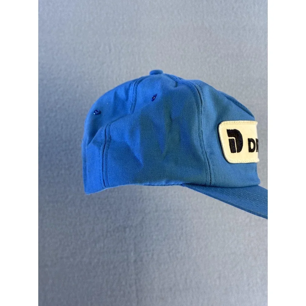 Vintage Dresser K-Products Hat Cap Snap Back Mens One Size Blue‎ Twill Patch